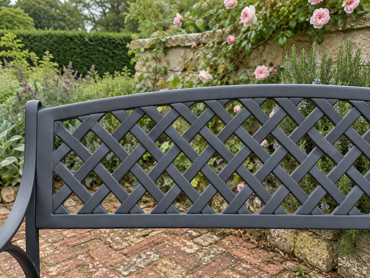 Lattice • Premium Two-Seater Garden Bench