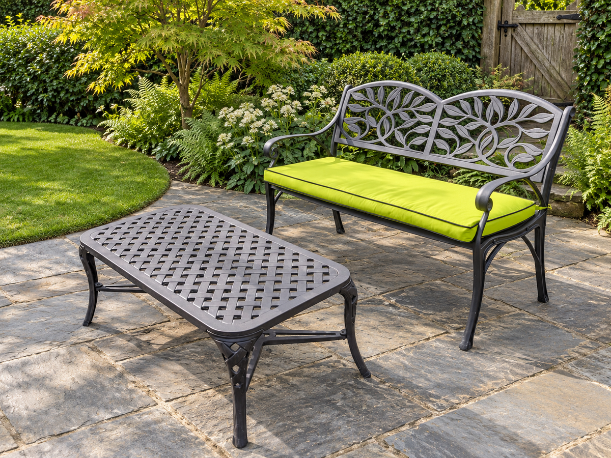 Leaf • Premium Two-Seater Garden Bench