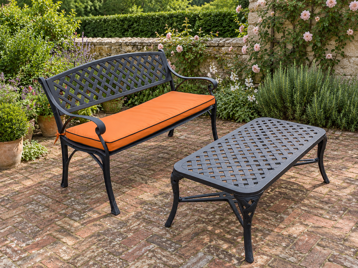 Lattice • Premium Two-Seater Garden Bench