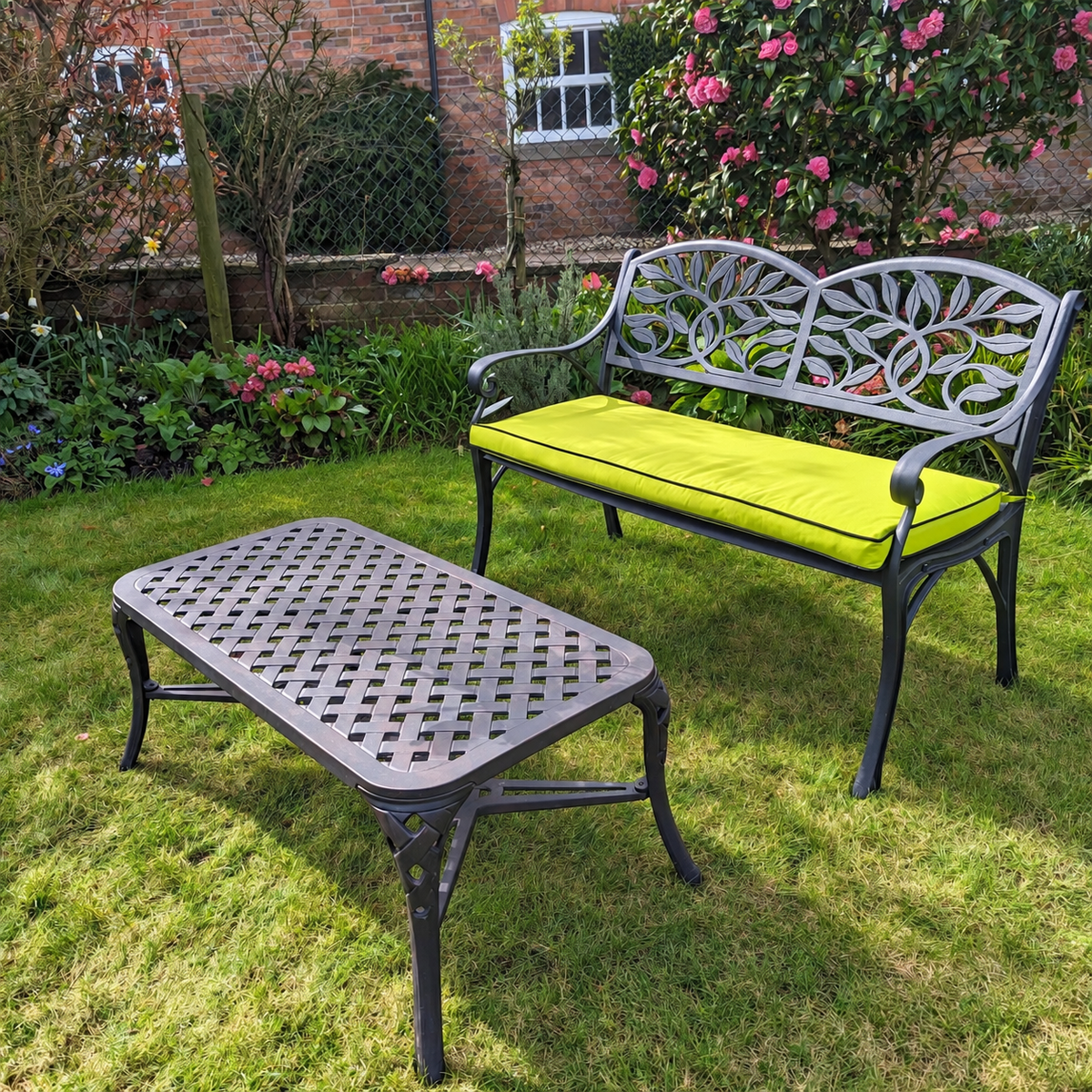 Leaf • Premium Two-Seater Garden Bench