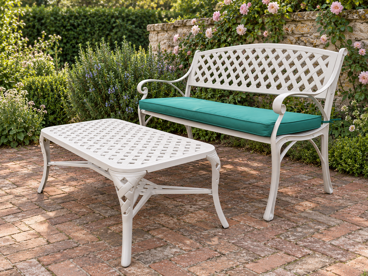 Lattice • Premium Two-Seater Garden Bench