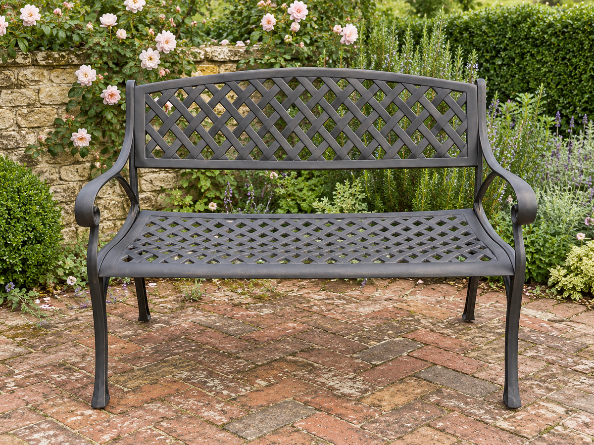 Lattice • Premium Two-Seater Garden Bench