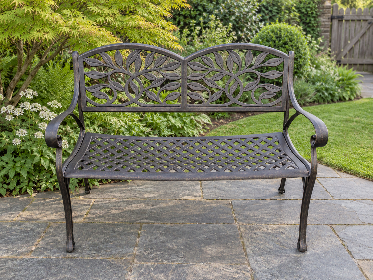 Leaf • Premium Two-Seater Garden Bench